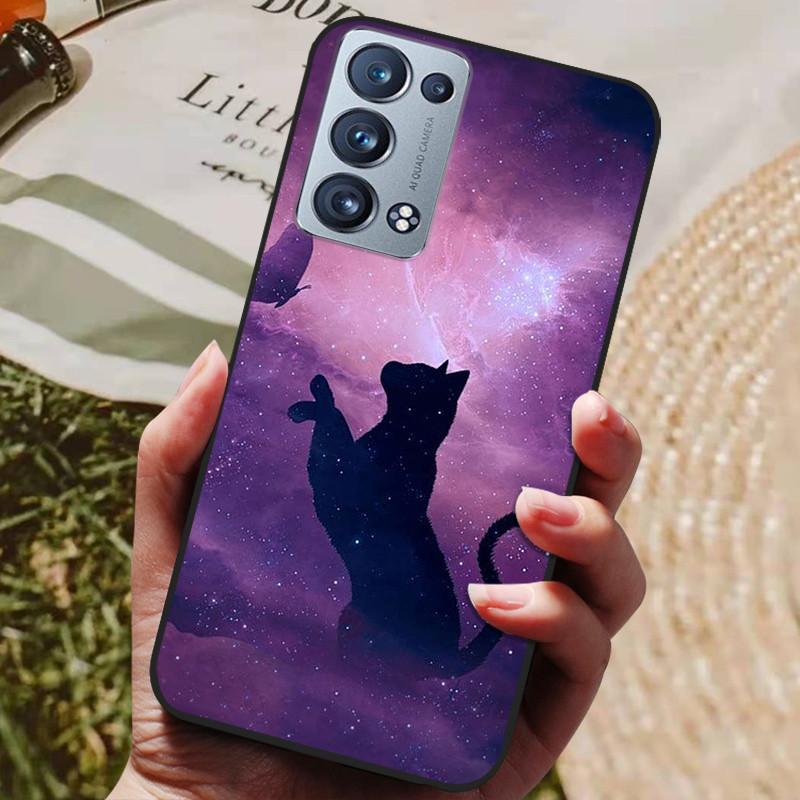 Für Oppo Reno 6 Pro 5G CPH2247 Hülle Silikon Rückseite Handyhülle Für Oppo Reno 6 Pro 5G CPH2249 Hüllen Reno6 Pro Weiche Stoßstange