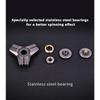 Stainless Steel Metal Hand Spinner Anti-anxiety EDC Fidget Toy for Adult Children Creative Metal Triangle Stress Relief Toy
