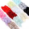 100 Stück/Los Polyester Satinband Schleifen Bunte Kleine Schleifen Für DIY Handnähen Kleidung Weihnachtsfeier Dekoration Zubehör
