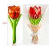 Mainiusi Flower Handheld Balloon Set 12 Pieces Roses Marguerite Sunflowers Tulips Event Decorations Birthday Party Festival Summer Cultural School