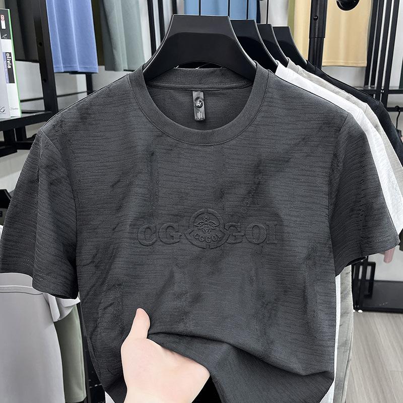 Short Sleeve T-Shirt Summer Fashion Crew Neck Printed Men s Short Sleeve T-Shirt M