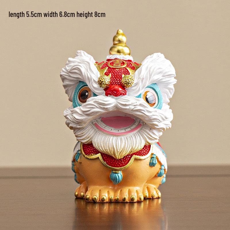 Foshan Lion Dance Creative Ornament: Niche Desktop Decor & Handicraft Gift