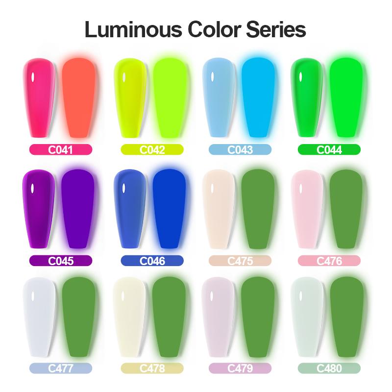 ROSALIND Mini Soak Off Eon Luminous Nail Gel Polish Bright For Nail Art Design LED/UV Lamp