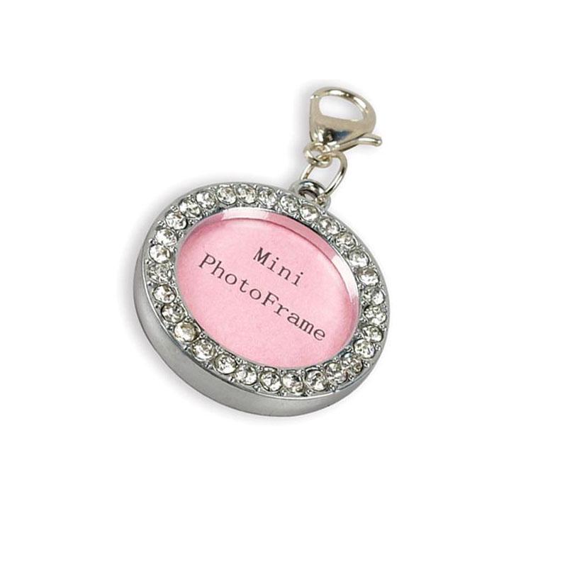 Pets ID Tag Name Address Pendants DIY Rhinestone Dog Puppy Anti-Lost Card