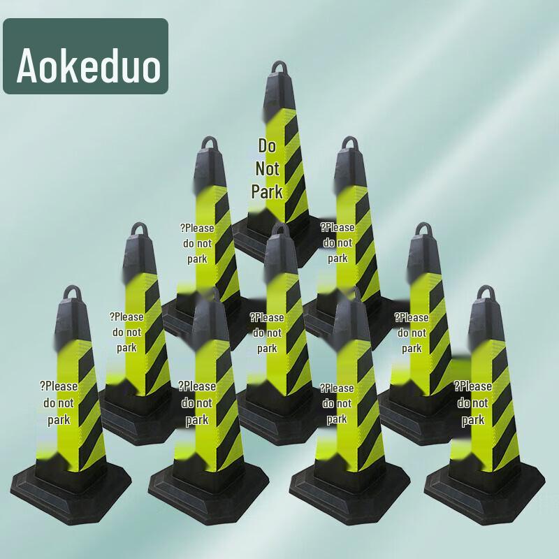 

AOKEDU Heavy-Duty Reflective Square Traffic Cones