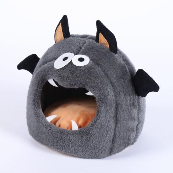 Hamster House Non-slip Bottom Cartoon Big Space Soft Comfortable Keep Warm Polyester Small Bat