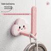 Cute Cloud Cartoon Adhesive Multi-functional Wall Hook for Bathroom and Kitchen