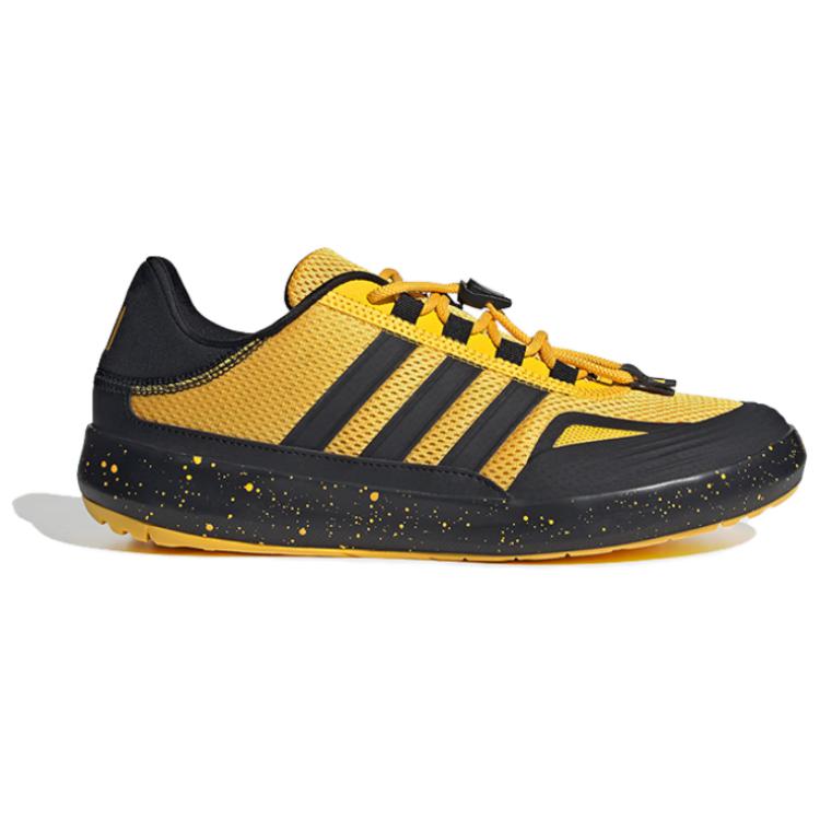 adidas Ramboat Zapatillas de Running Ligeras Cómodas Duraderas Transpirables de Caña Baja Unisex Zapatillas de Running Negro Amarillo JH9746