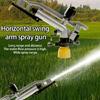 Rotating Irrigation Sprinkler for Flexible Use in Patios, Greenhouses, and Pools Lawn Irrigation