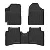 Toyota ETIOS 2018 LHD TPE Floor Mats: Eco-friendly, Odorless, Waterproof, Wear-resistant, Anti-slip.