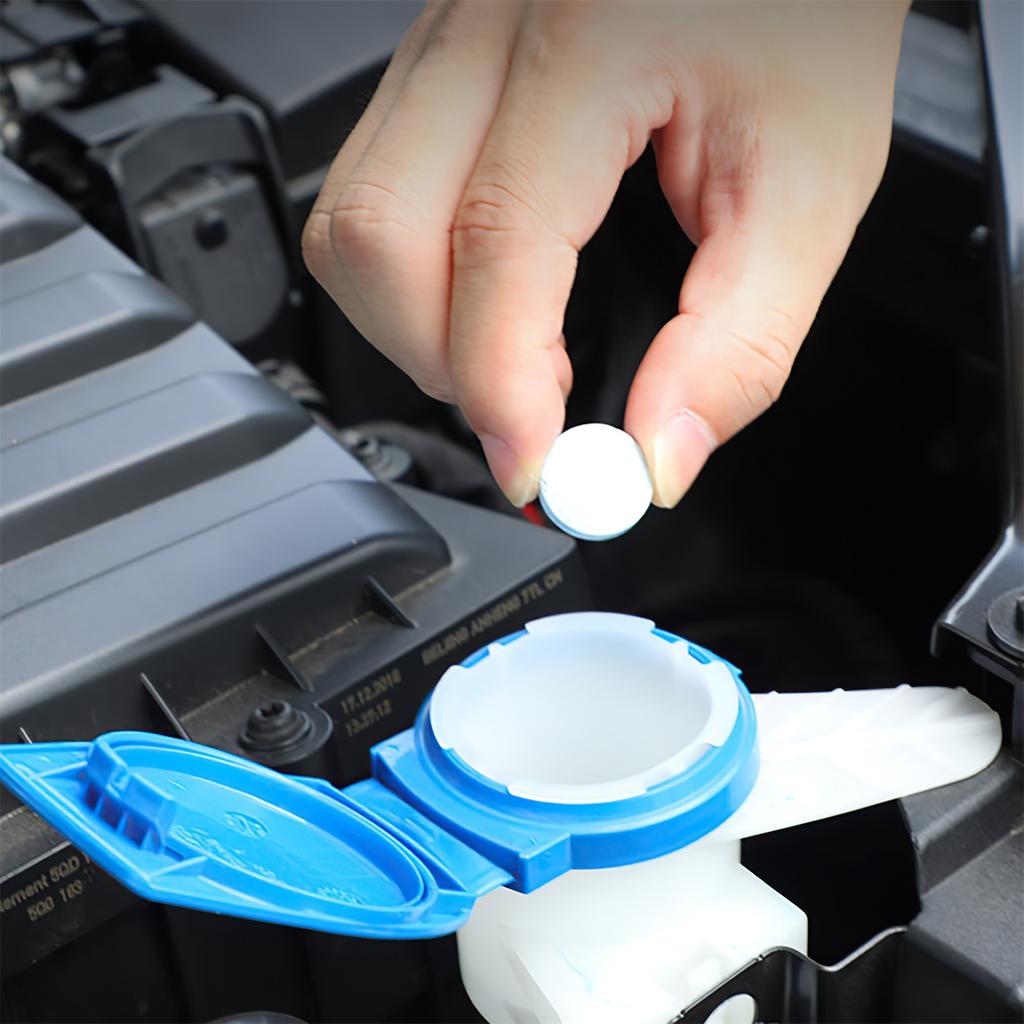 Car Windshield Solid Cleaner Effervescent Tablets Car Washer Agent Universal Glass Washer Dust Soot Auto Accessories