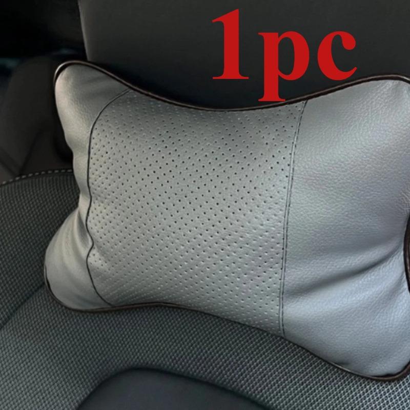 

Car Seat Headrest with Breathable Mesh, Auto Safety, Head and Neck Rest, Relax Pillow, Cushion, Auto Protector
