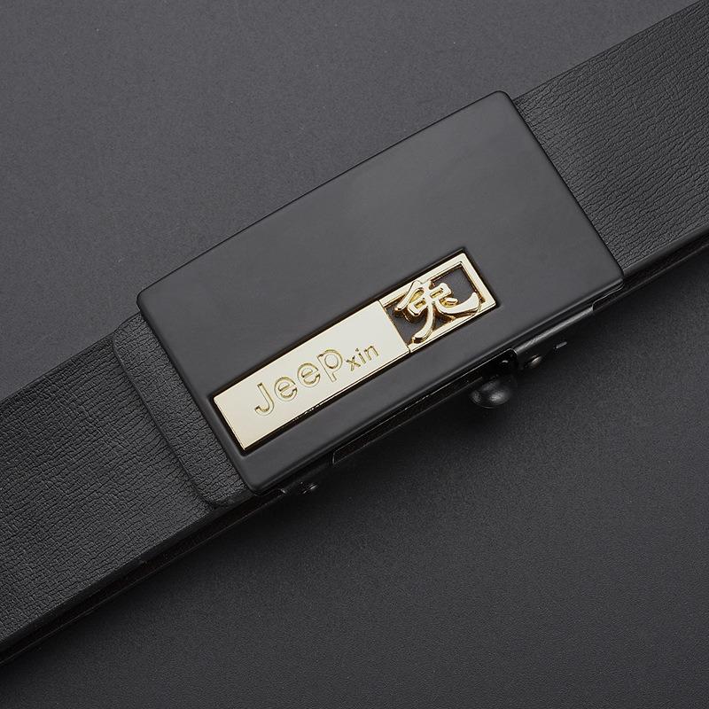 

Мужской ремень с автоматической пряжкой, беззубый ремень, деловой универсальный ремень, повседневный мужской ремень 125cm