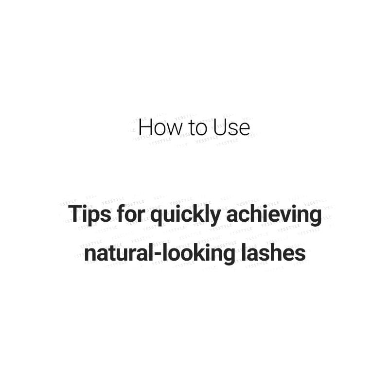 Aimo - Pojedyncze Kępki Dolne Sztuczne Rzęsy (Różne wzory)