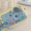 Pencil Case Large Ins Pen Bag Desktop Storage Cartoon Pencil Bag Korean Stationery Bag  School