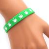 Maple Leaves Waterproof Sports Wristband Silicone Bracelet Wristband Bangle Maple Leaf Bracelet