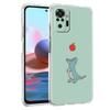 Cute Dinosaur Bear Couple Phone Case For Xiaomi Redmi Note 12 4G 11 10 Pro 5G 10C 10S 9S 9 9T 8T 9C 9A 8 8A 7 K50 K40 Cover