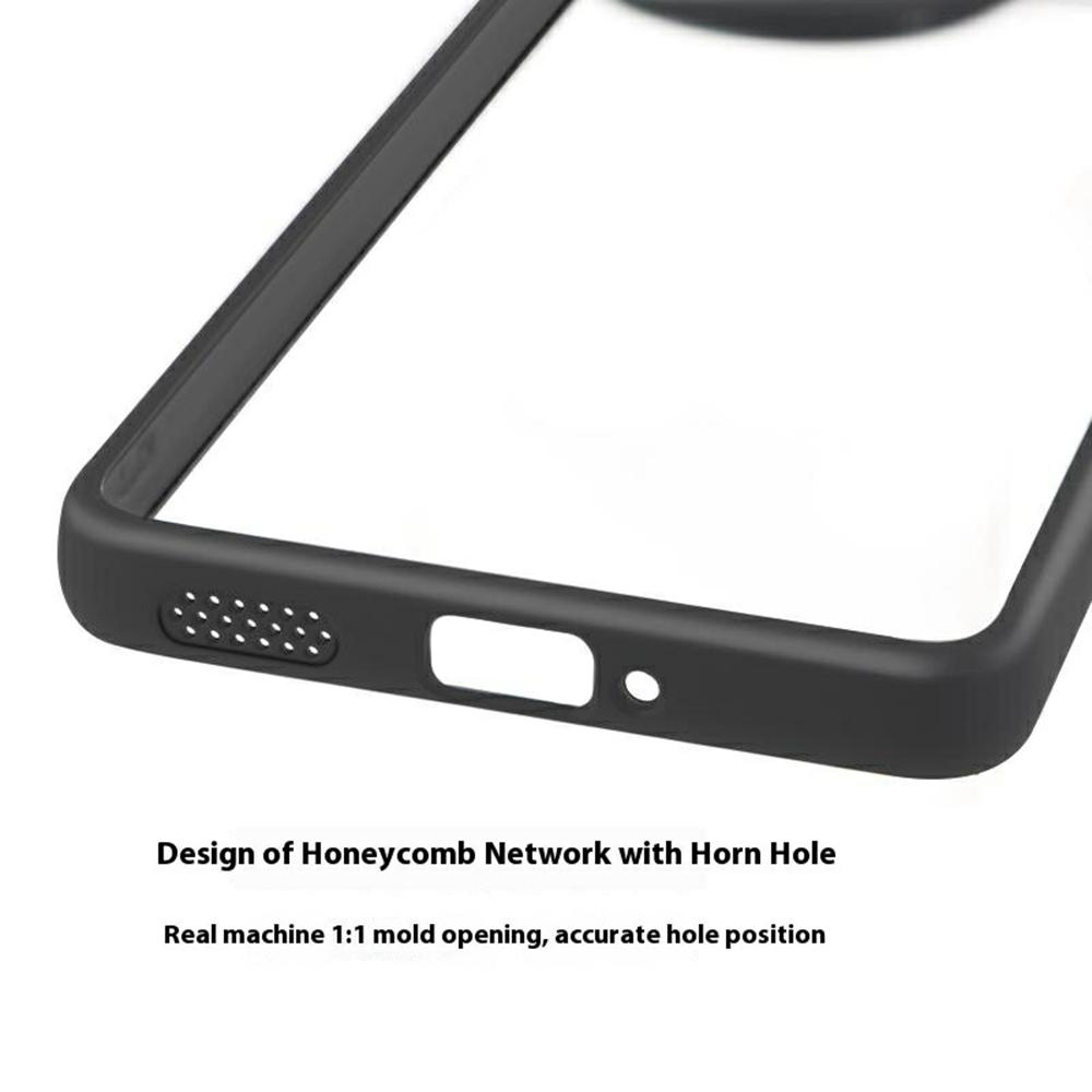 For Xiaomi Poco F7 Pro 5G/Redmi K80 5G Case Shockproof PC+TPU Clear Back Phone Cover