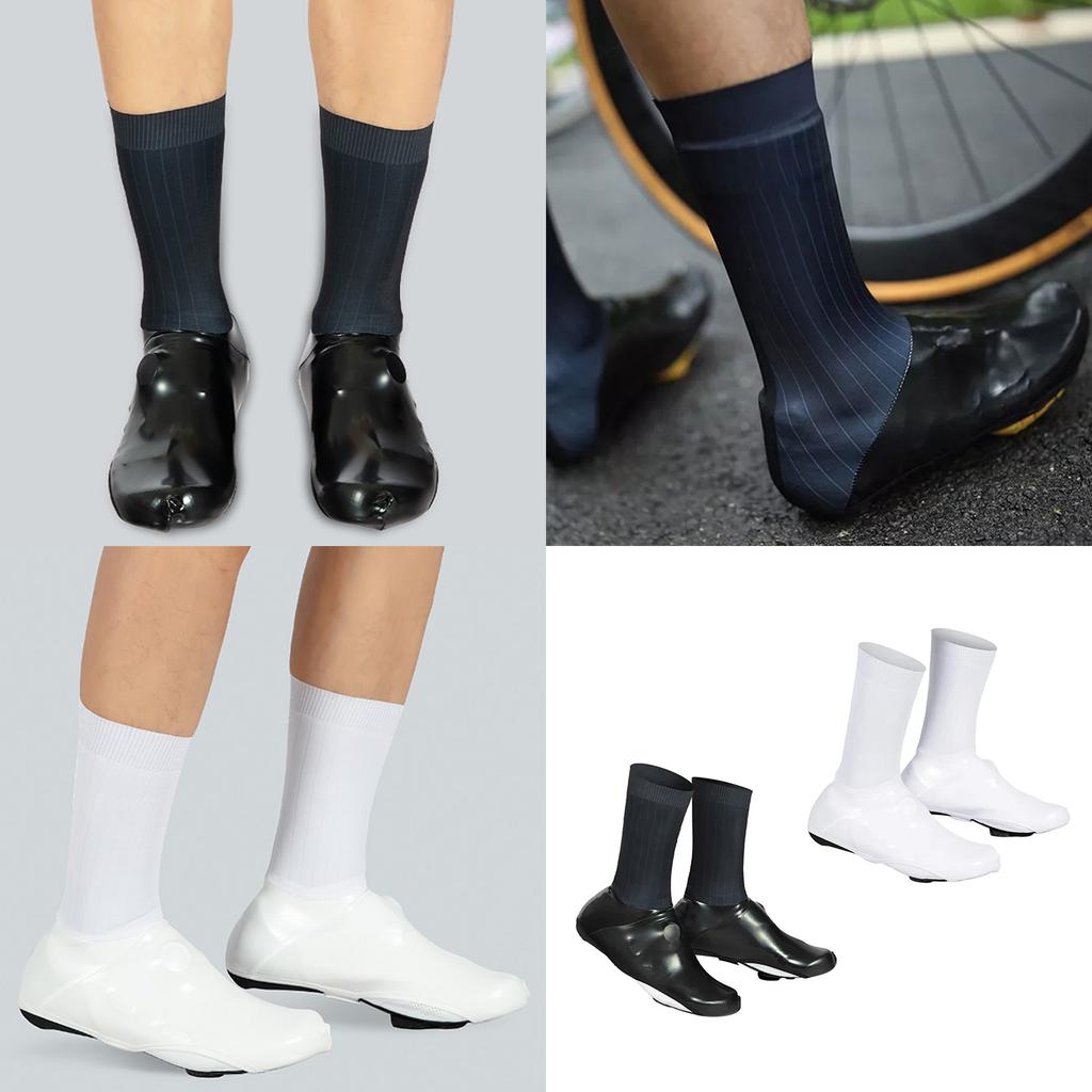 Cycling Shoe Cover Waterproof Winter Thermal Warm Full Bicycles Overshoes for Men & Women Road Mountain Bike Booties