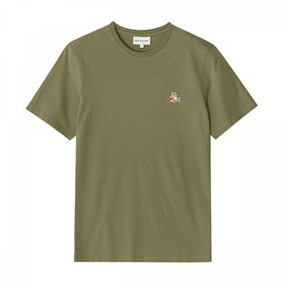 MaiSon KitSune Lm00110kj0008 P384 Chillax róka foltos férfi S-es rövid ujjú póló