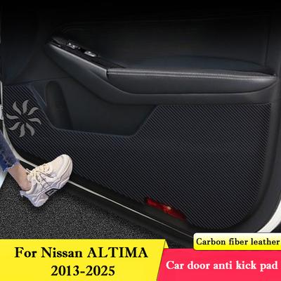 For Nissan ALTIMA 2013-2026 Car Door Anti-kick Pad Interior Protection Sticker Modification Decorative Sticker Auto Accessories