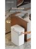 Hands-Free Automatic Trash Can with Smart Lid for Bathroom Use