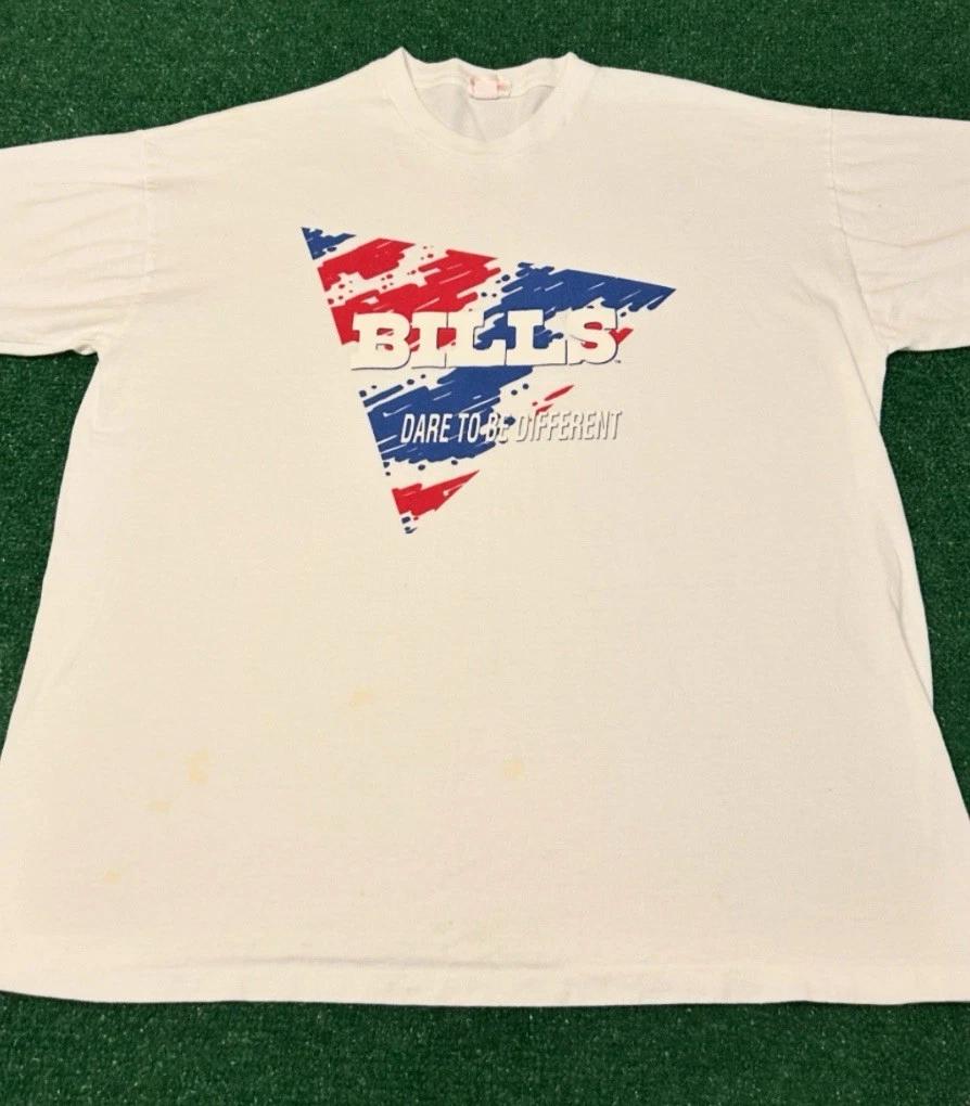 

Vintage 90s Buffalo Bills NFL Dare To Be Different Zubaz VTG Shirt Mens XL 1990s 2XL