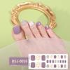 Gel Toenail Stickers Gel Manicure Stickers 3D Phototherapy Nails Semi-cured Toenail Stickers