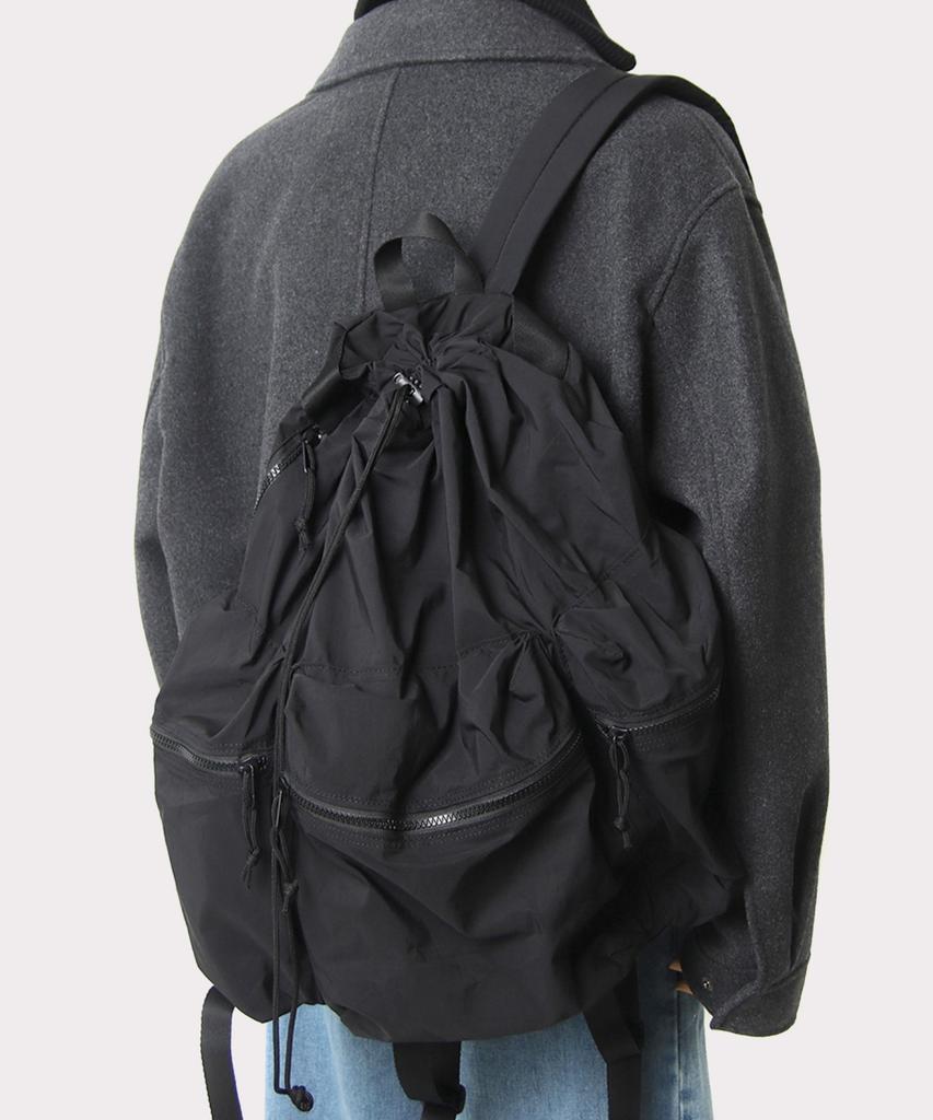 Bymoss Big String Backpack - Black
