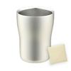 Tumbler Stainless Steel Double Wall Elegance Champagne Silver 230ml Made In Japan with SimpleBag Made In J-kitchens 18/8 (Set Vietnam)