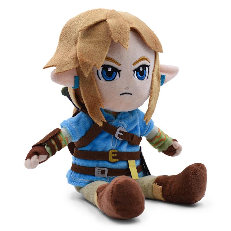 The Legend of Zeldaes Peluş Oyuncaklar Karikatür Kawaii Link Prenses Zeldaes Anime Yumuşak Dolgulu Hayvan Bebek Oda Dekorasyonu Çocuk Hediyeleri