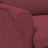 Armchair Burgundy Fabric