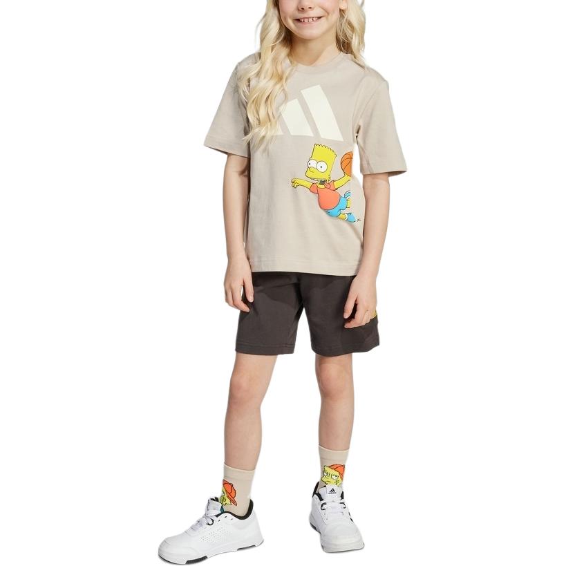 adidas X The Simpsons/, Casual Sportkleding 2-delige Set Kinderen's JL9196