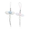 Lovely Angel Wing Pendant Phone Charm Stylish Keychain Accessory for Bag Wallet