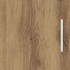 Vidaxl Mobile per Acquario, Rovere Artisan, 121X41X58 Cm