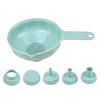 Kitchen Funnel Set Multi Function Versatile Cooking Funnels with Removable Filter Food Grade Liquid Remover for Liquids&Powders