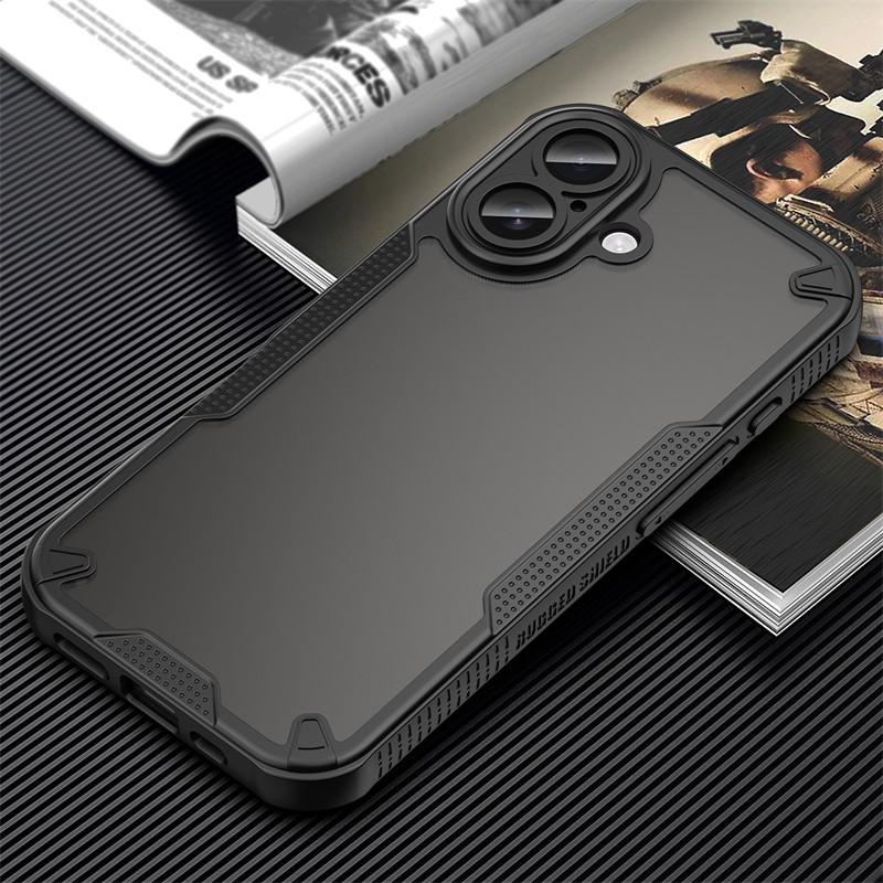 For iPhone 17 Case iPhone 17 Cover TPU Border Durable Matte Bumper Shield Protective Phone Cases For iPhone 17 Pro Max Air Funda