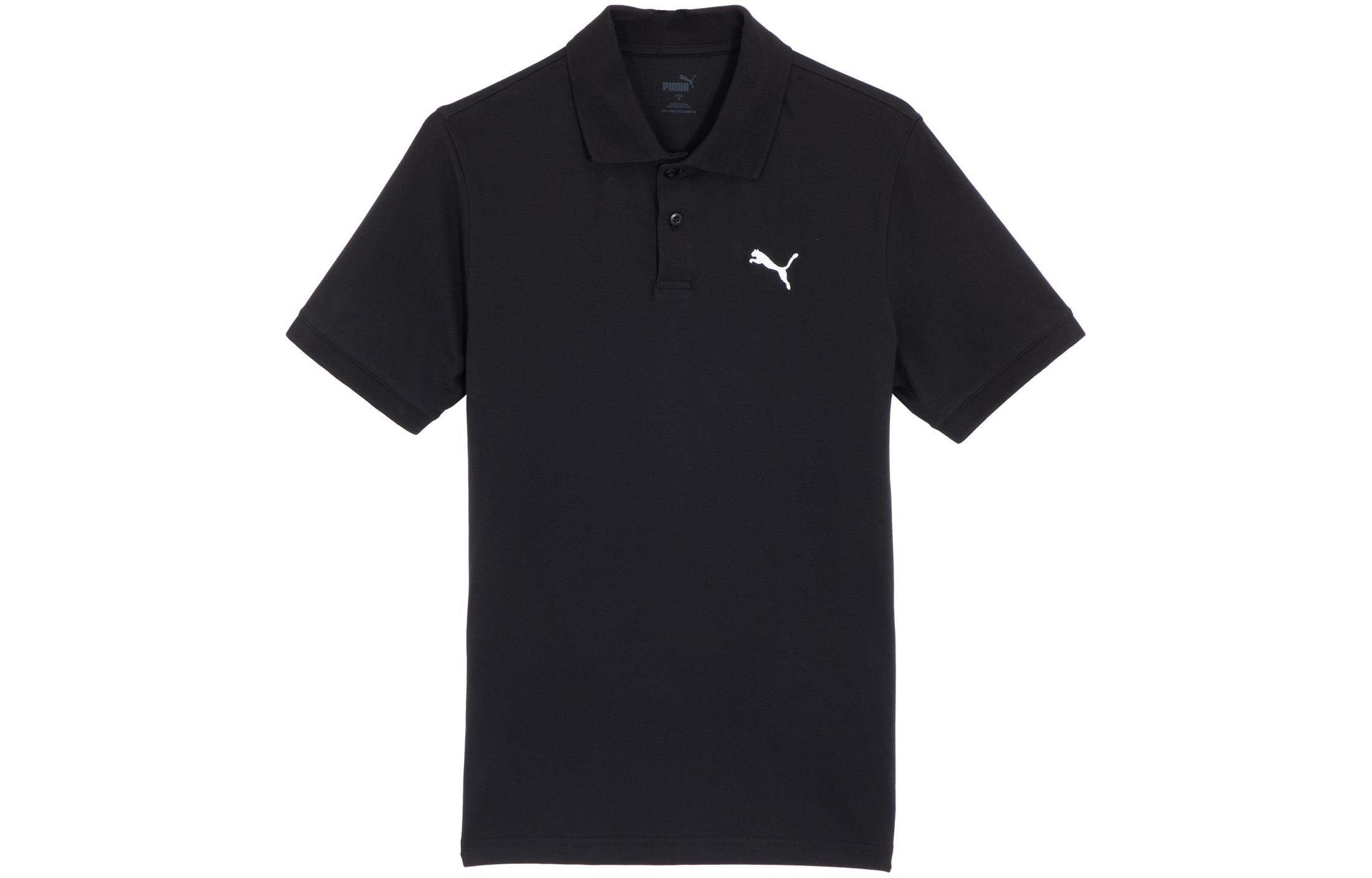 PUMA ESS Polo Shirt Men s Black 683486-01 M