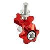 2/100PCS Car License Plate Bolts Screws Car Motorcycle Bolts Screws Star Shaped Motorcycle License Plate Frame Bolts Screws