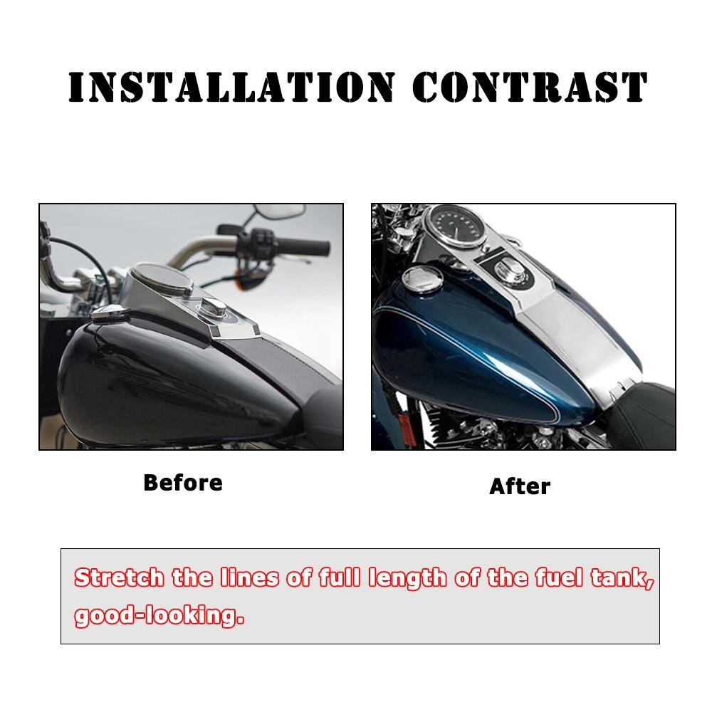 Motorcycle Accessories ABS Plastics Lower Dash Panel Extension For Harley Softail Fatboy Heritage Standard Night Train 2000-2017