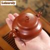 210ml Retro Yixing Purple Clay Teapots Master Handmade Pot Raw Ore Coarse Sand Zhu Mud Tea Maker Kettle Zisha Tea Set Tea Items