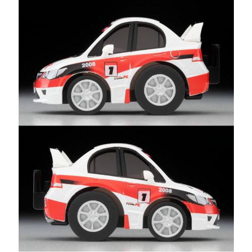 TOMYTEC Choro-Q Zero Z63d Honda Civic Type R (FD2) One-Make Race Specification, Completed