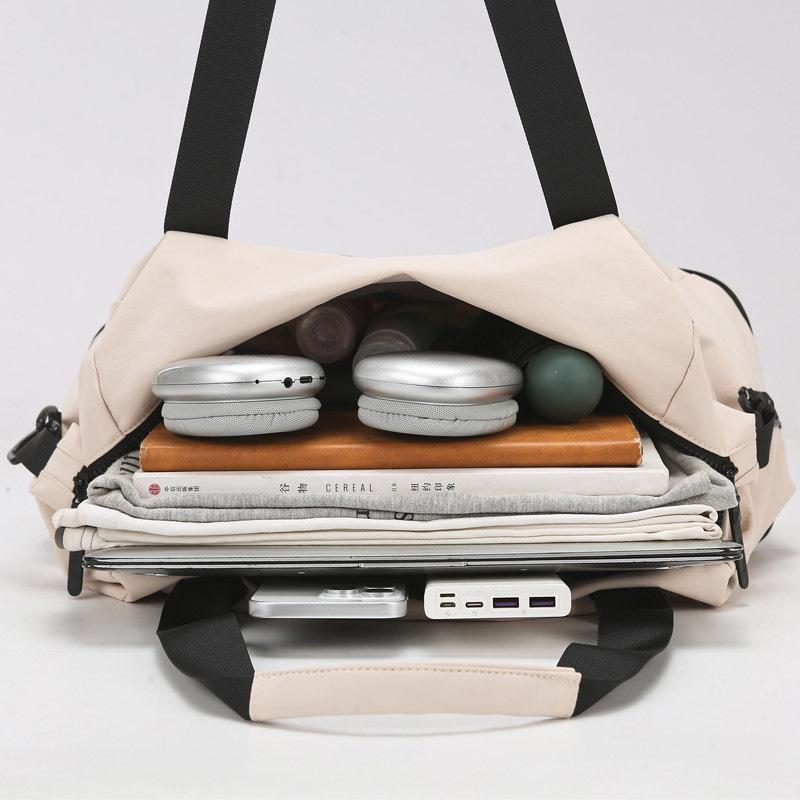 New Yoga Training Bag Women's Extended Short-haul Travel Bag Dry and Wet Separation Multifunctional Luggage Storage Bag