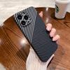Ultra Thin Carbon Fiber Texture Case For Iphone 11 12 13 Pro Max Iphone11 13pro 13promax Luxury Shockproof Hard Pc Cover Coque