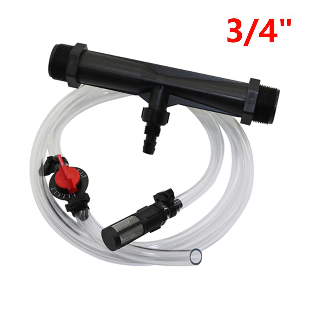 1" 3/4" 1/2" Venturiho směšovač hnojiv Stříkačka Venturiho trubice Automatická sada pro hnojení Zahradní zavlažování Aplikátor hnojiv