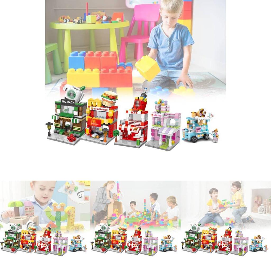 Creative And Colorfulcompatiblekids Educational Building House Toy