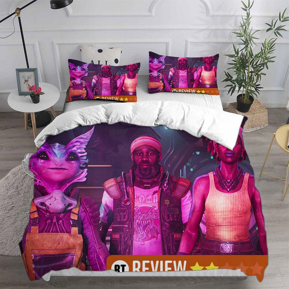 Secret Level Bedding Sets Quilt Bed Cover Comforter Duvet Cover Pillow Case 2-3 Pieces Sets Teenagers Children's Gifts