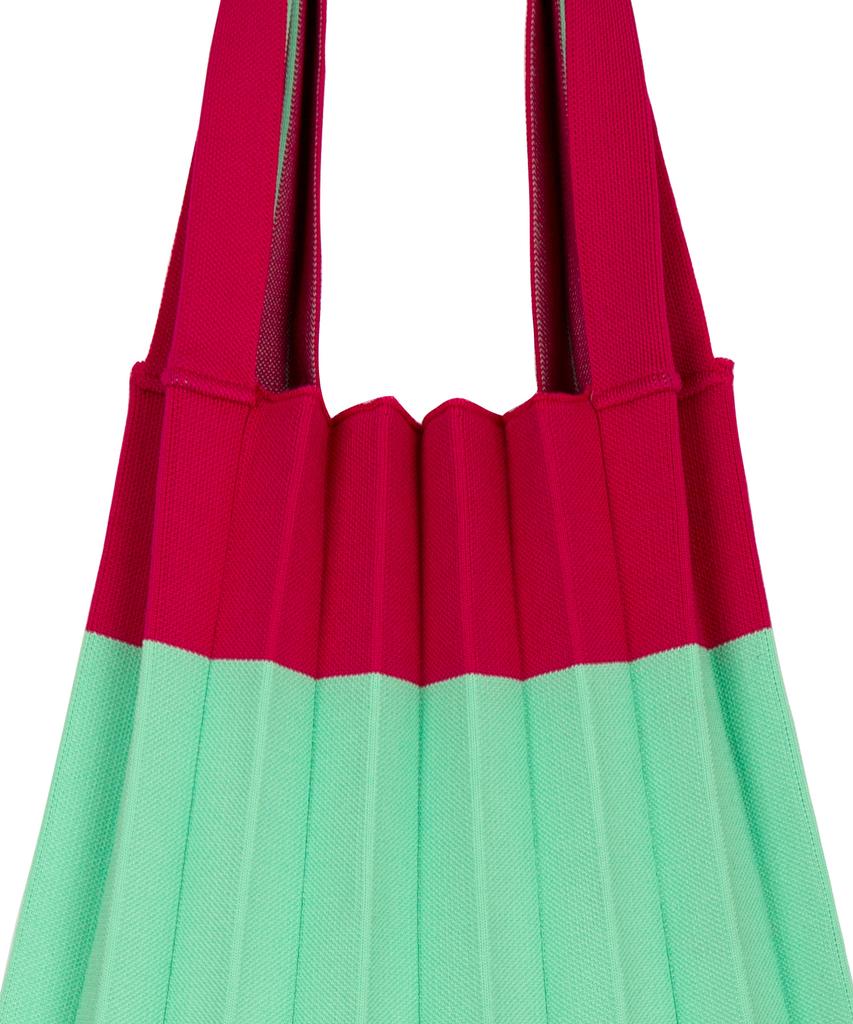 Pleatsmama Shoulder Bag Magenta Mint