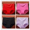 Women's 4-Pack Underwear High Waist Belly Contracting and Waist Slimming Women's Briefs Plus Size Middle-Aged Ladieswear Hip-Lifting Underpants
