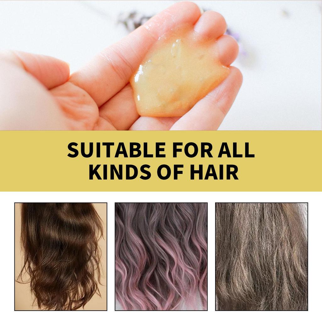 OUHOE Ginger Anti-Hair Loss Shampoo 100ml - Anti-Hair Loss, Strengthens Hair, Removes Dandruff, Controls Oil, and Thickens Hair.